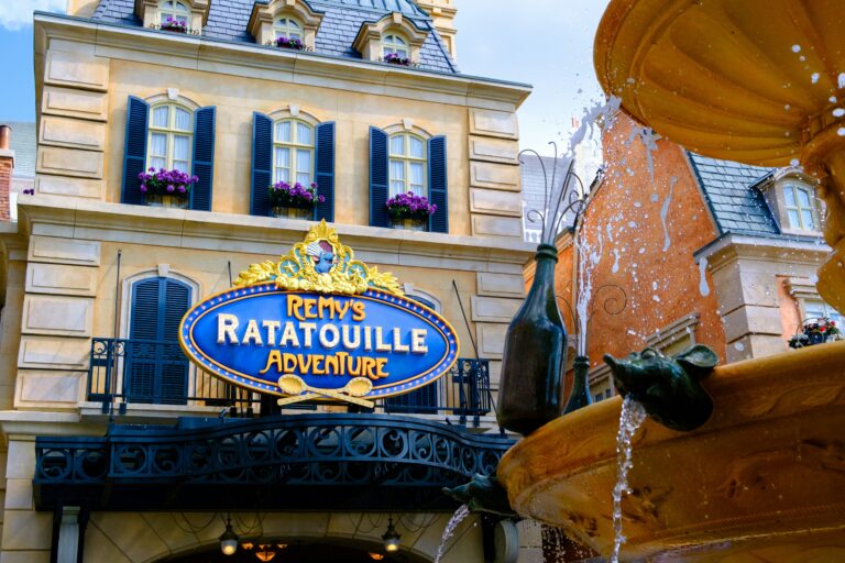 Entrance of Remy's Ratatouille Adventure