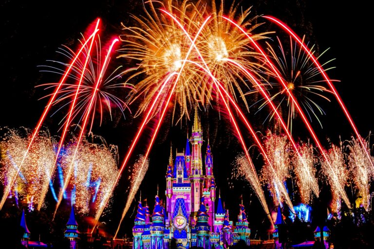 Fireworks at Magic Kingdom