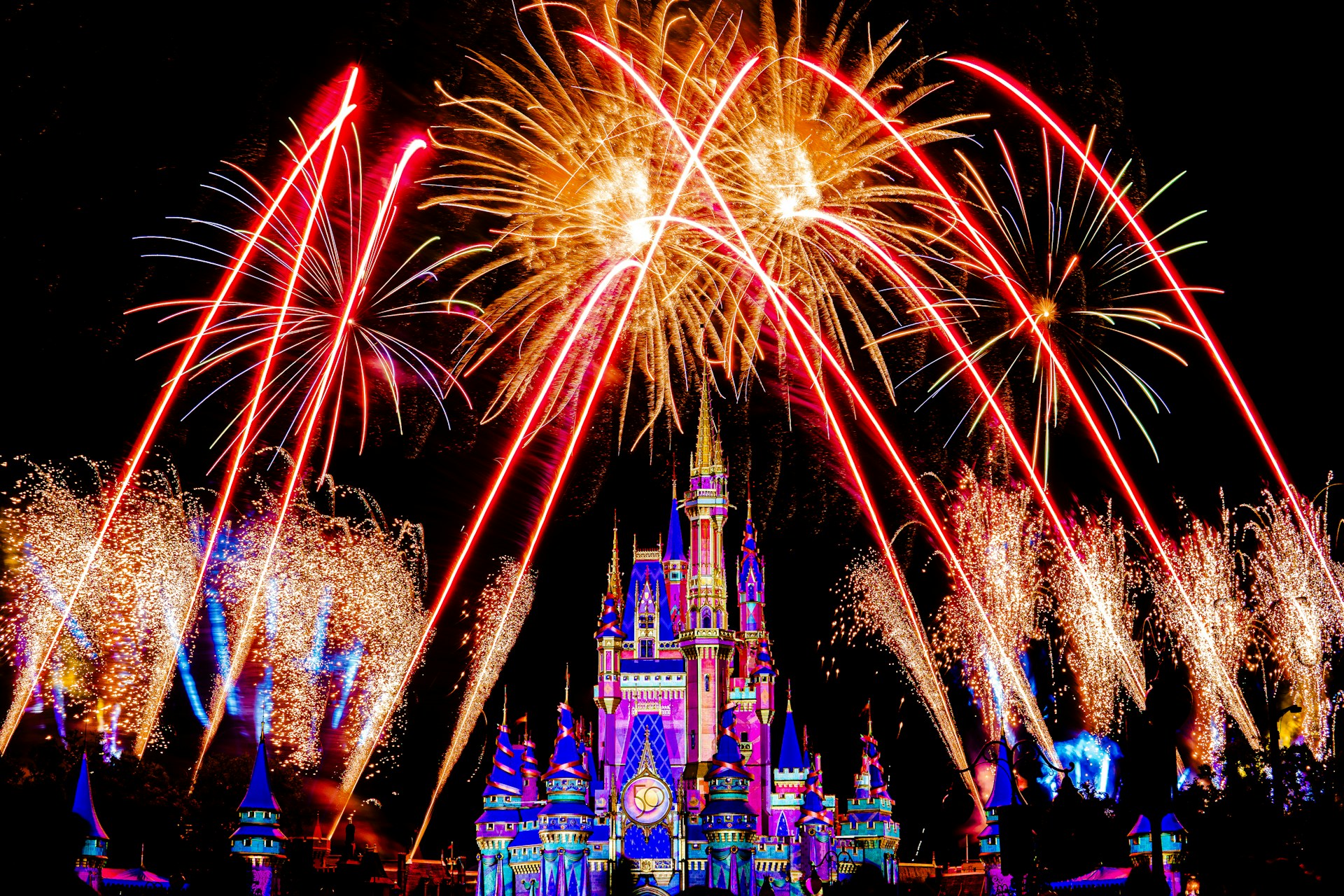 Fireworks at Magic Kingdom